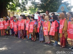 Aktivis Anti Korupsi di Yogya Gelar Aksi Tolak Hak Angket KPK