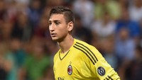 Donnarumma kemudian diberikan kesempatan bermain di laga-laga pramusim, menjalani debut saat melawan Real Madrid di International Champions Cup. (Foto: Getty Images Sport)