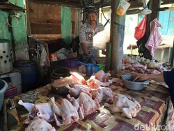 Harga Daging Ayam Rp 40.000/Ekor, Naik Rp 5.000