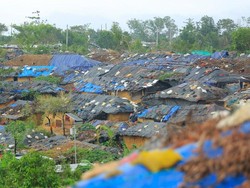 Bulan Puasa, Pengungsi Rohingya Andalkan Bantuan