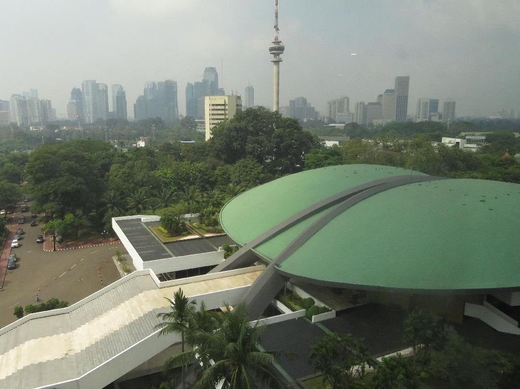DPR Anggarkan Rp 4,5 Miliar untuk Pengecatan Dome Gedung Nusantara
