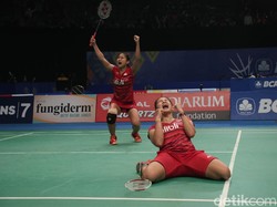 Indonesia Loloskan Empat Wakil ke Perempatfinal