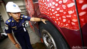 Jelang Mudik, Ratusan AKAP Lakukan Uji Kelaikan