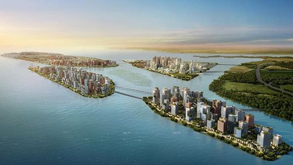 China Bangun Kota Raksasa di 4 pulau di Malaysia