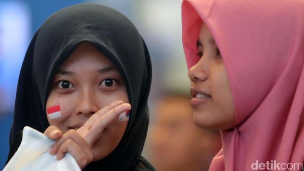 Warna-warni Penonton Indonesia Open 2017