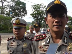 3 Pasar Berpotensi Ganggu Jalur Mudik, Polres Garut Kanalisasi Bahu Jalan