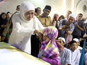 Mensos Hadiri Acara Istiqlal Berbagi