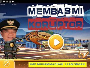 Game Buatan SMK Muhammadiyah 1 Ajak Masyarakat Basmi Koruptor