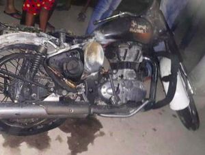 Baru Dikendarai 4 Km, Motor Royal Enfield Ini Terbakar