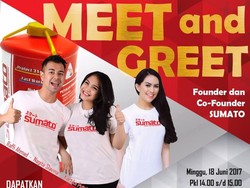 Jumpa Artis Bersama Sumato di Transmart Central Park