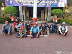 Jelang Mudik, Polisi Tangkap 12 Preman di Stasiun Senen