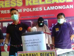 Polisi Bongkar Usaha Kulit Sapi Berformalin di Lamongan