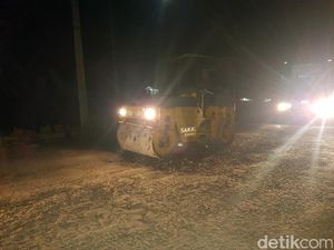 Jelang Arus Mudik, Dishub Kota Sukabumi Kebut Tambal Jalan Rusak