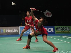 Anggia/Ketut Tak Bisa Keluar dari Tekanan Lawan