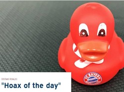 Lewat Simbol Bebek Merah, Bayern Bantah Minati Ronaldo