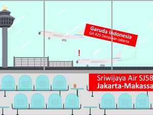 Melihat Lagi Go Around GA 425 di Soekarno-Hatta