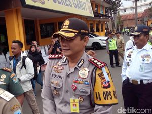 Polres Garut Sebar Tim Penembak Penjahat di Jalur Mudik