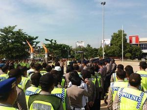 Ratusan Personel Siap Kawal Arus Mudik 2017 di Rembang