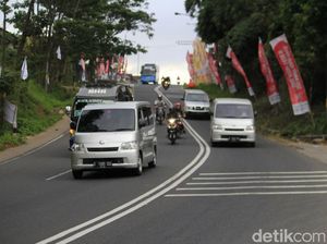 H-6 Lebaran, 30 Ribu Lebih Kendaraan Lintasi Nagreg