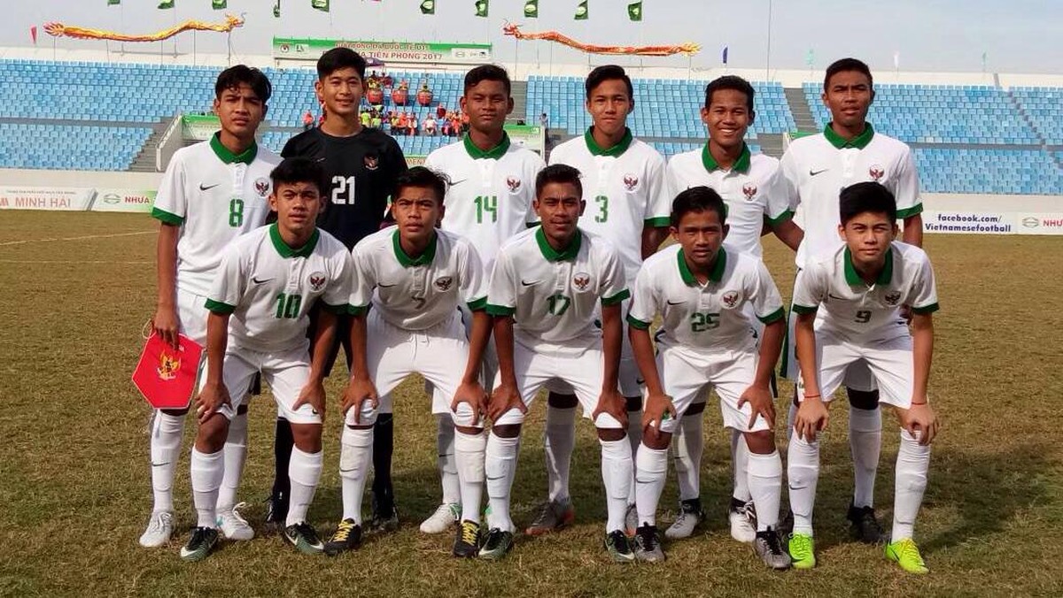 Timnas Indonesia U-16 menelan kekalahan 0-1 di tangan Thailand (Foto: Tim Media PSSI)