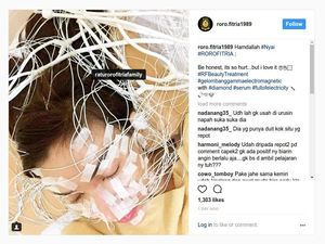 Roro Fitria Perawatan Kulit Wajah dengan Serum Berlian, Apa Dampaknya?
