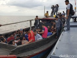 96 TKI Ilegal dari Malaysia Diamankan TNI AL Sumut
