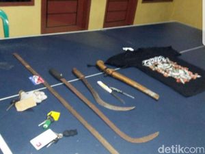 Kelayapan Bawa Sajam, 9 Biker di Cianjur Diringkus Polisi