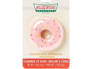 Gemas, Krispy Kreme Rilis Lipgloss dengan Rasa dan Bentuk Donat