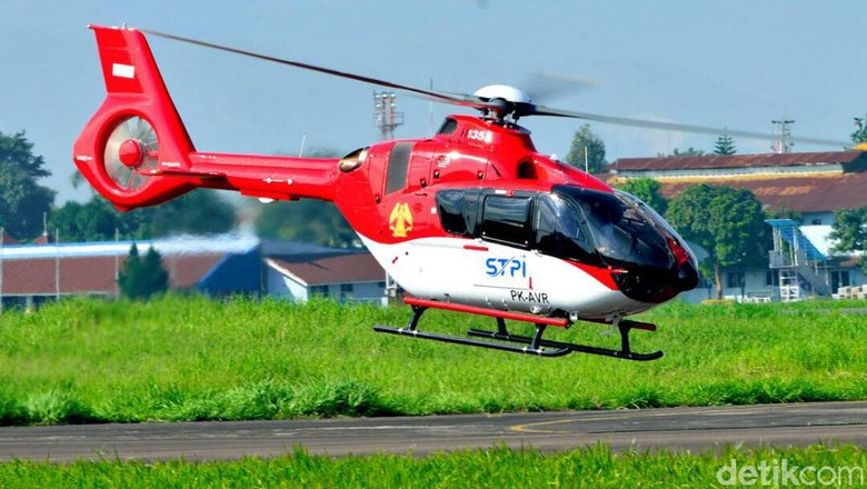 PTDI Kirim Helikopter H135 Pemantau Mudik Lebaran