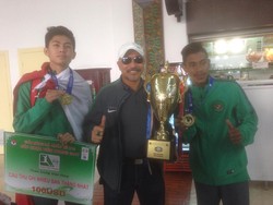 Timnas U-16 Tiba di Indonesia bersama Trofi Juara