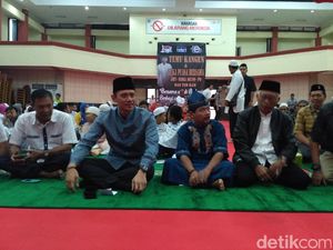 Agus Yudhoyono Berbuka Puasa Bersama dengan Pendukung di Jaktim