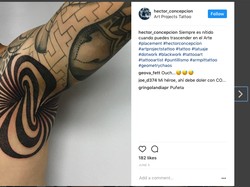 Ngetren di Instagram, Rela Menahan Sakit demi Tato di Ketiak