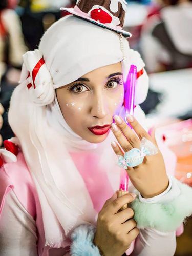 Foto: Hijab Cosplayer dari Indonesia Hingga Mesir yang Kaprikornus Sorotan