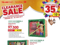 Diskon Spesial 35% untuk Parsel di Transmart dan Carrefour