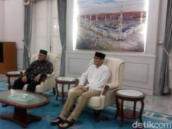 Temui Aher, Sandiaga Ucapkan Terima Kasih hingga Bahas OK OCE