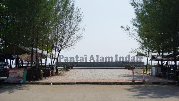 Spot foto di Pantai Alam Indah