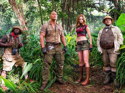 Lihat Adegan Keren Jumanji: Welcome to the Jungle