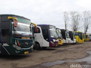 H-5 Lebaran 2017, Terminal Guntur Melati Garut Masih Sepi