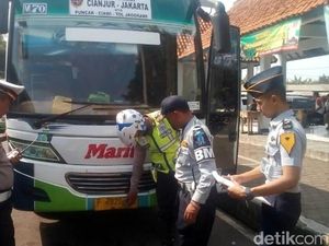 Polisi Cianjur Tegur PO Bus yang Abaikan Peralatan Kedaruratan