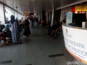 Mudik 2017, Bandara Husein Sastranegara Sepi Penumpang