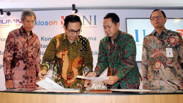 Kerjasama Kioson dengan BNI