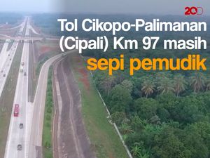 Dari Lensa Drone, Tol Cipali Terpantau Sepi Dari Lensa Drone, Tol Cipali Terpantau Sepi