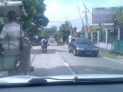 Lalin Gringxit Lancar, Kepadatan Terjadi di Pasar Cepiring Kendal