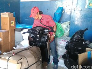 Lebaran 2017, Kiriman Paket Motor dari Bandung ke Jatim Meningkat