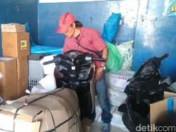 Lebaran 2017, Kiriman Paket Motor dari Bandung ke Jatim Meningkat