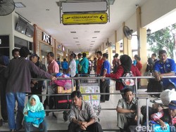 H-2, Puncak Arus Mudik di Bandara Adisutjipto Yogyakarta