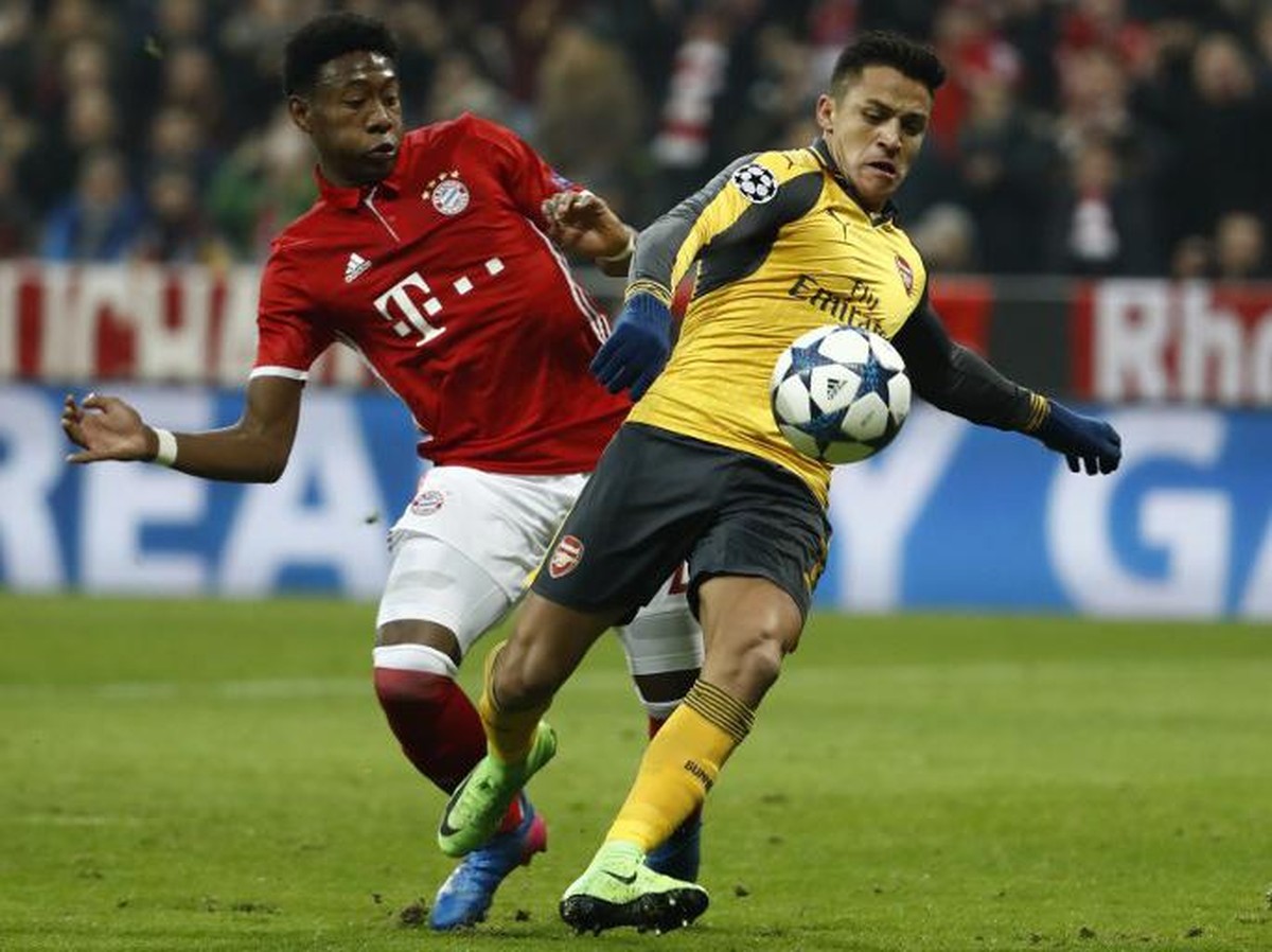 Alexis Sanchez (Arsenal) santer dihubungkan dengan Bayern Munich. Foto: FP PHOTO / Odd ANDERSEN
