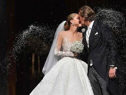 Mewahnya Pernikahan Pewaris Swarovski, Pakai Gaun 46 Kg Berhias Kristal