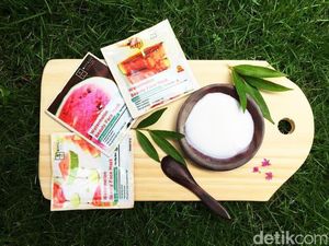 Mahasiswa Unair Ubah Kulit Semangka jadi Masker Wajah