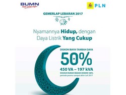 PLN Beri Diskon Biaya Penyambungan Tambah Daya